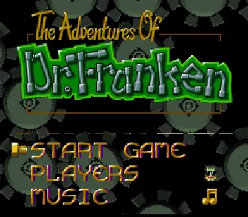 Adventures of Dr. Franken, The (USA) screen shot title